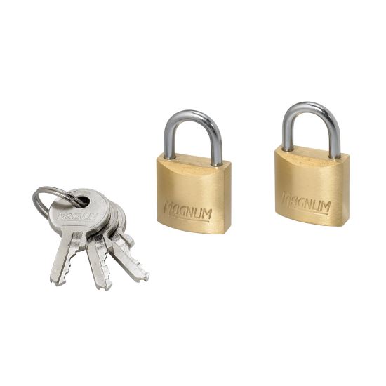 MASTER LOCK Set lacăte din alamă, 20mm, MAG20EURT