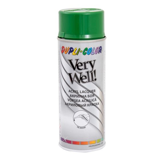 VERY WELL Vopsea spray decorativă, verde smarald, RAL6001, 400ml