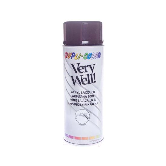 VERY WELL Vopsea spray decorativă, maro ciocolată, RAL8017, 400ml