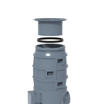 Cămine vizitare D800 monobloc