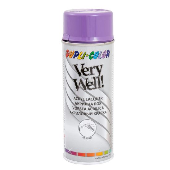 VERY WELL Vopsea spray decorativă, mov lucios, RAL4005, 400ml