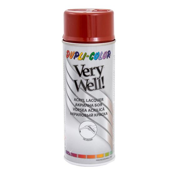 VERY WELL Vopsea spray decorativă, maro roşcat, RAL3011, 400ml