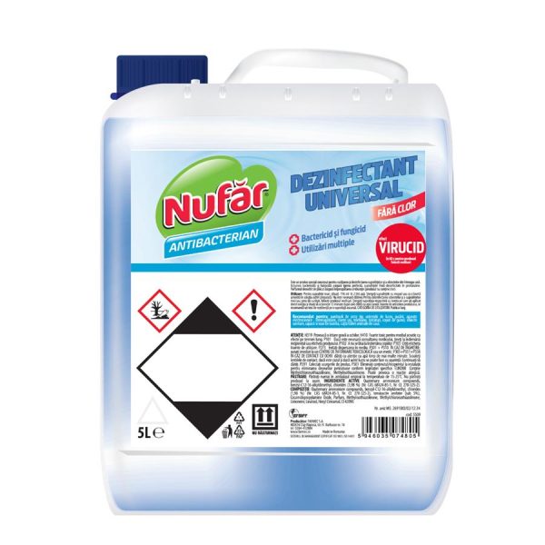 Nufăr Dezinfectant Universal fără Clor 5 L