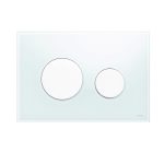 TECEloop – clapete WC din sticla, 2 trepte de actionare